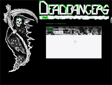 Tablet Screenshot of deadbangers.com